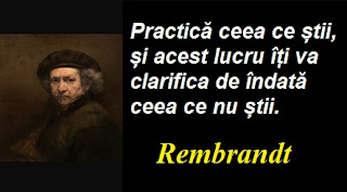 Gândul zilei: 4 octombrie - Rembrandt