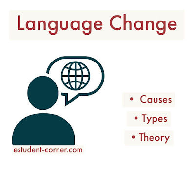 Sound change,  language change , causes , types of language ,sound change notes with example