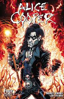 Cover B of Alice Cooper #4 from Dynamite Entertainment