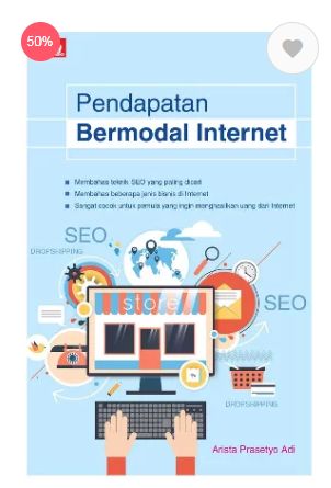 Buku Mencari Pendapatan di Internet