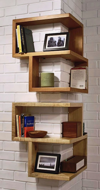 Unique Design Of Wall Shelves 