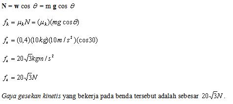 Gaya Gesek: Gaya Gesek Statis dan Kinetis  FISIKA MANTAB