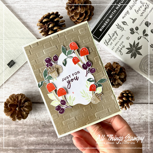 Rings of Love Ringed With Nature Stampin Up card ideas