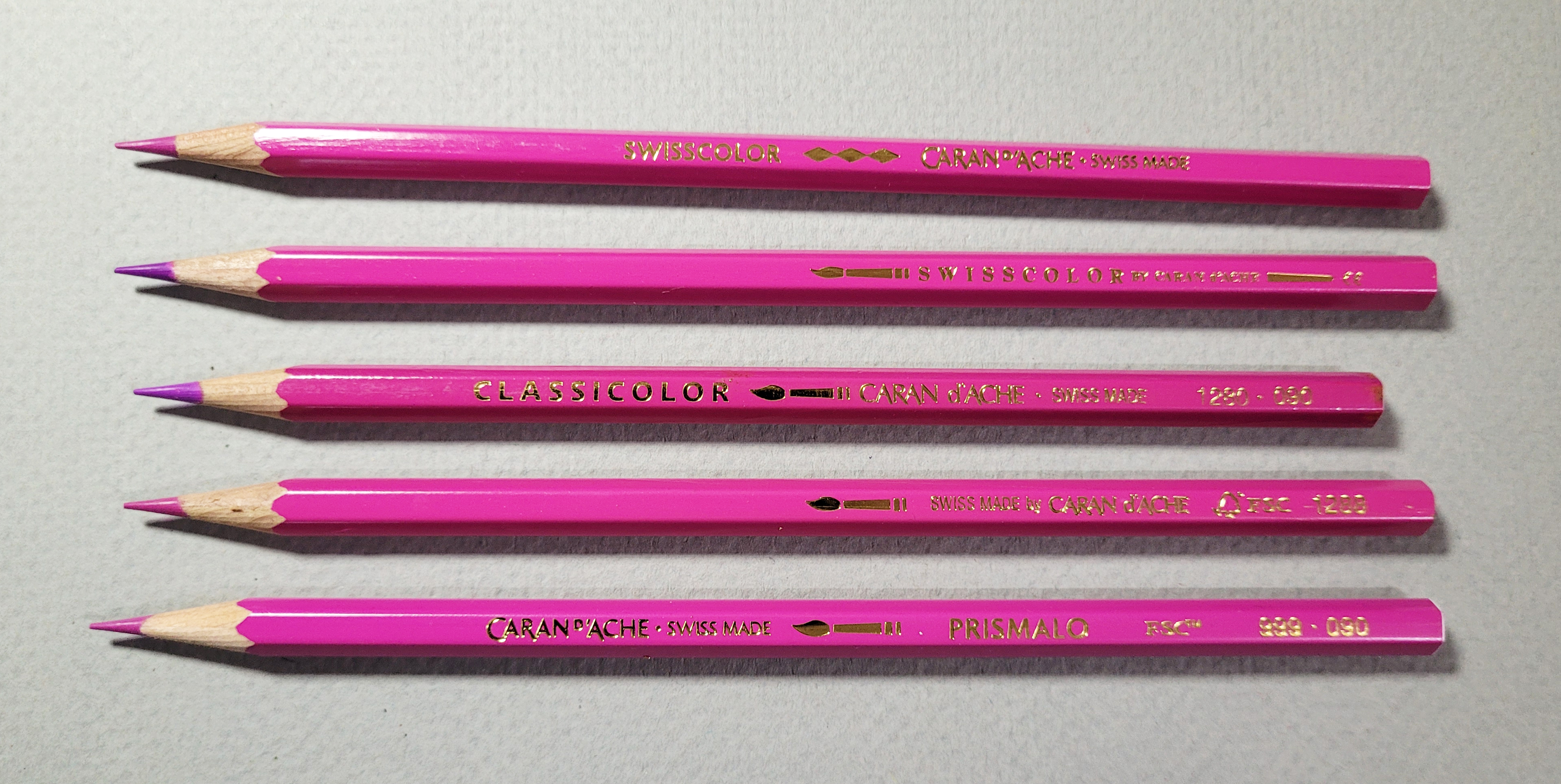 Caran d'Ache Swisscolor Water-Soluble Colored Pencil Sets