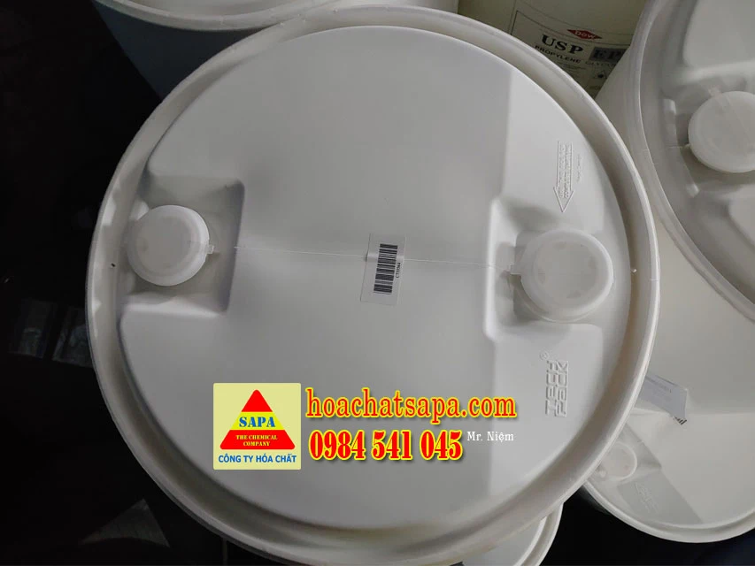 Propylene Glycol USP/EP (PGusp) dạng phuy nhựa