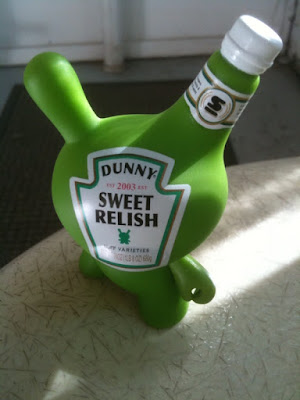 Kidrobot Dunny Series 2010 - Sweet Relish Bottle 3 Inch Dunny by Sket One
