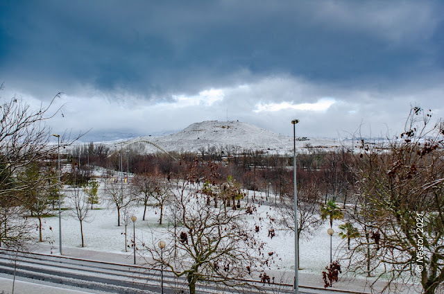 Logroño nevado enero 2021