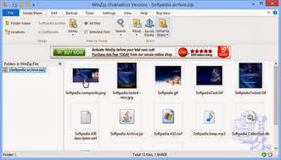 WinZip 18 Pro Screen Shots 