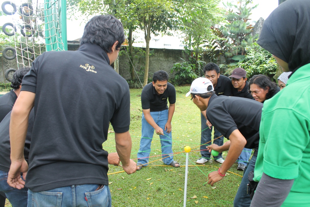 Permainan dalam  Kegiatan Outbound  Training