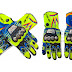 Valentino Rossi MotoGP 2015 Race Gloves