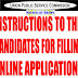 Engineering Services Examination, 2016: Instructions for filling online application