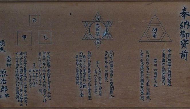Sangaku, Cara Hitung Matematika Tradisi Jepang  Juru Kunci