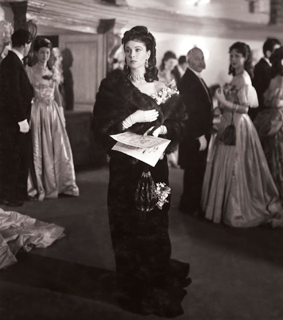 Vivien Leigh durante el rodaje de Anna Karenina