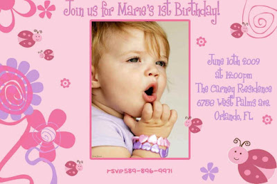 1st Birthday Card Template fgfya