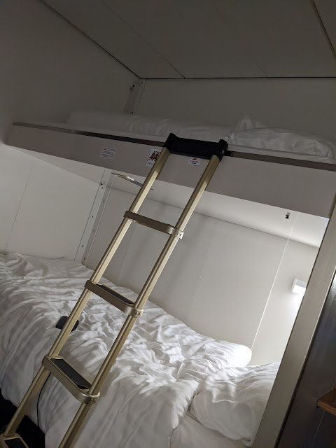 Amsterdam Zoo Mini Cruise with DFDS | A Review  - standard cabin bunks