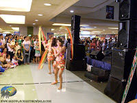 hot sexy Hawaiian filipina dancers SM Sta Mesa