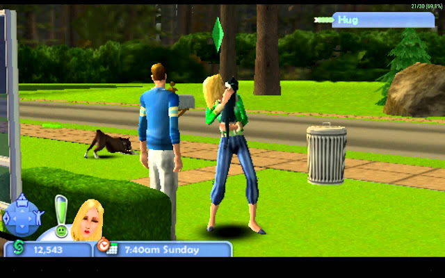 the sims 2 pets psp screenshot