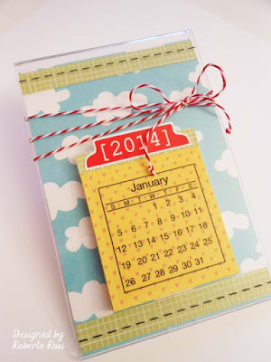 SRM Stickers Blog - New Products from SRM!  Day #1 - #minicalendars #2016 #yearofmemories #calendars #gifts #DIY