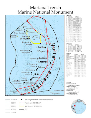 marianas trench marine national monument