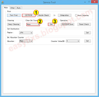 How to reset a Canon iP4900, iP4910, iP4920, iP4930, iP4940, iP4950, iP4970, iP4980