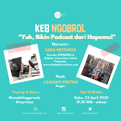 MEMBUAT PODCAST DARI HANDPHONE