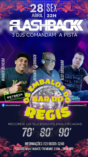 Tem 'Flash Back' no Bar do Régis