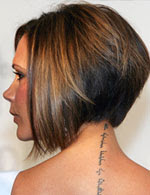 Victoria beckham bob hairstyle 2010