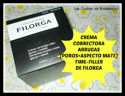 Crema facial correctora arrugas poros+mate Filorga Time-Filler Mat