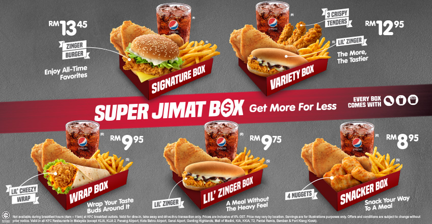 KFC SUPER JIMAT BOX, JIMAT KE?? - Ceritera Si Gadis Biru