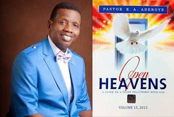 Saturday daily devotion by Pastor E. A. Adeboye