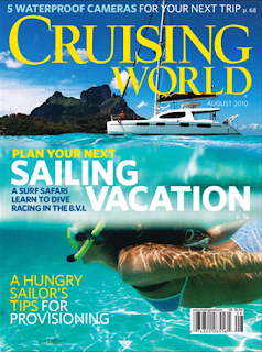 August 2010 Cruising World magazine cover