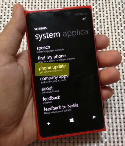 upgrade nokia lumia, nokia amber update