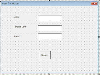 input data excel