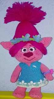 PATRON GRATIS POPPY | TROLLS AMIGURUMI 33399