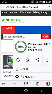 Tampilan Opera Mini v10.0.1884.93721 Apk Terbaru