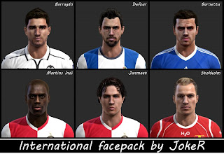 International Facepack PES 2013 by JokeR