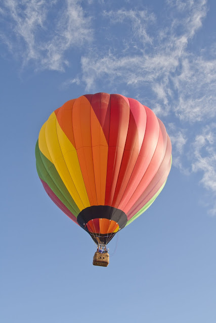 hot air balloon ride in Napa 