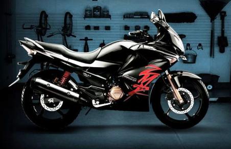 hero honda karizma zmr black 