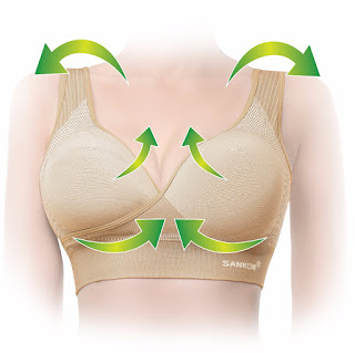 Sutien Sankom Cooling bra efect pushup si racorire cumpara aici