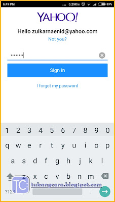 Cara Setting Email Yahoo Di Android