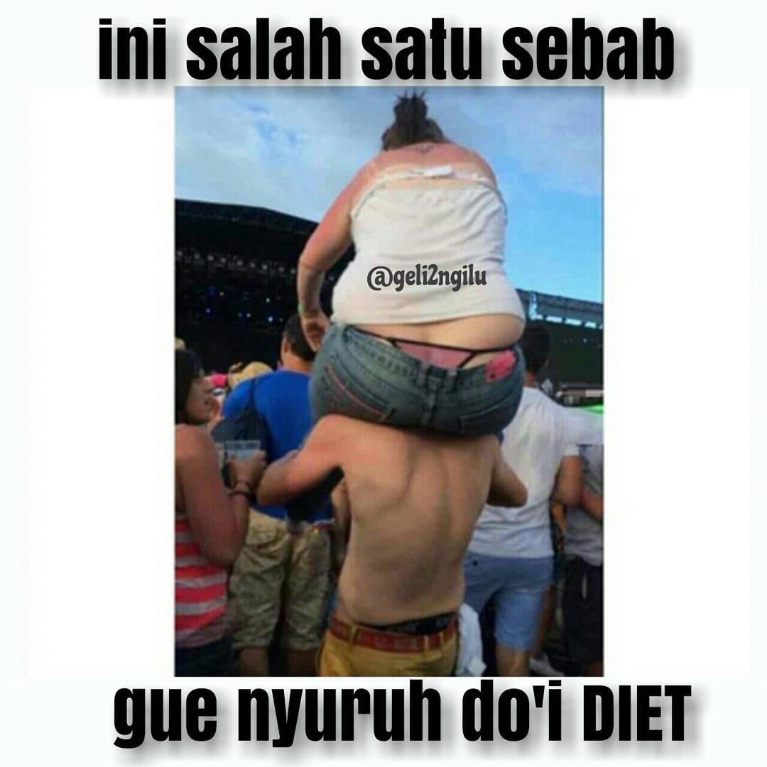 Kumpulan Fofo Meme Diet Paling Lucu PalingWow