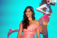 Sonam Kapoor Anil Kapoor at Aisha Movie Music Lunch Wallpapers 