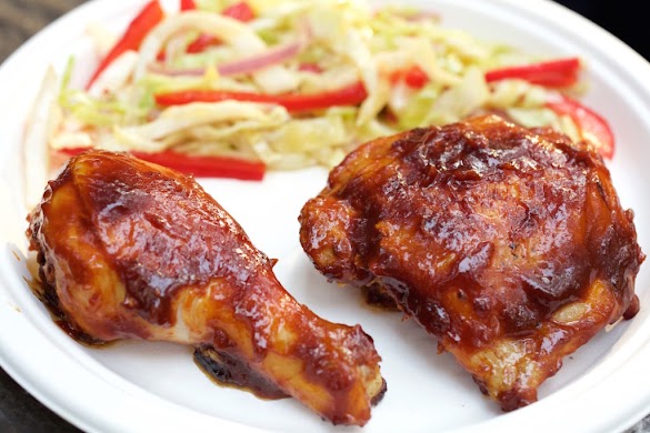 Campfire Whiskey BBQ Chicken Recipe