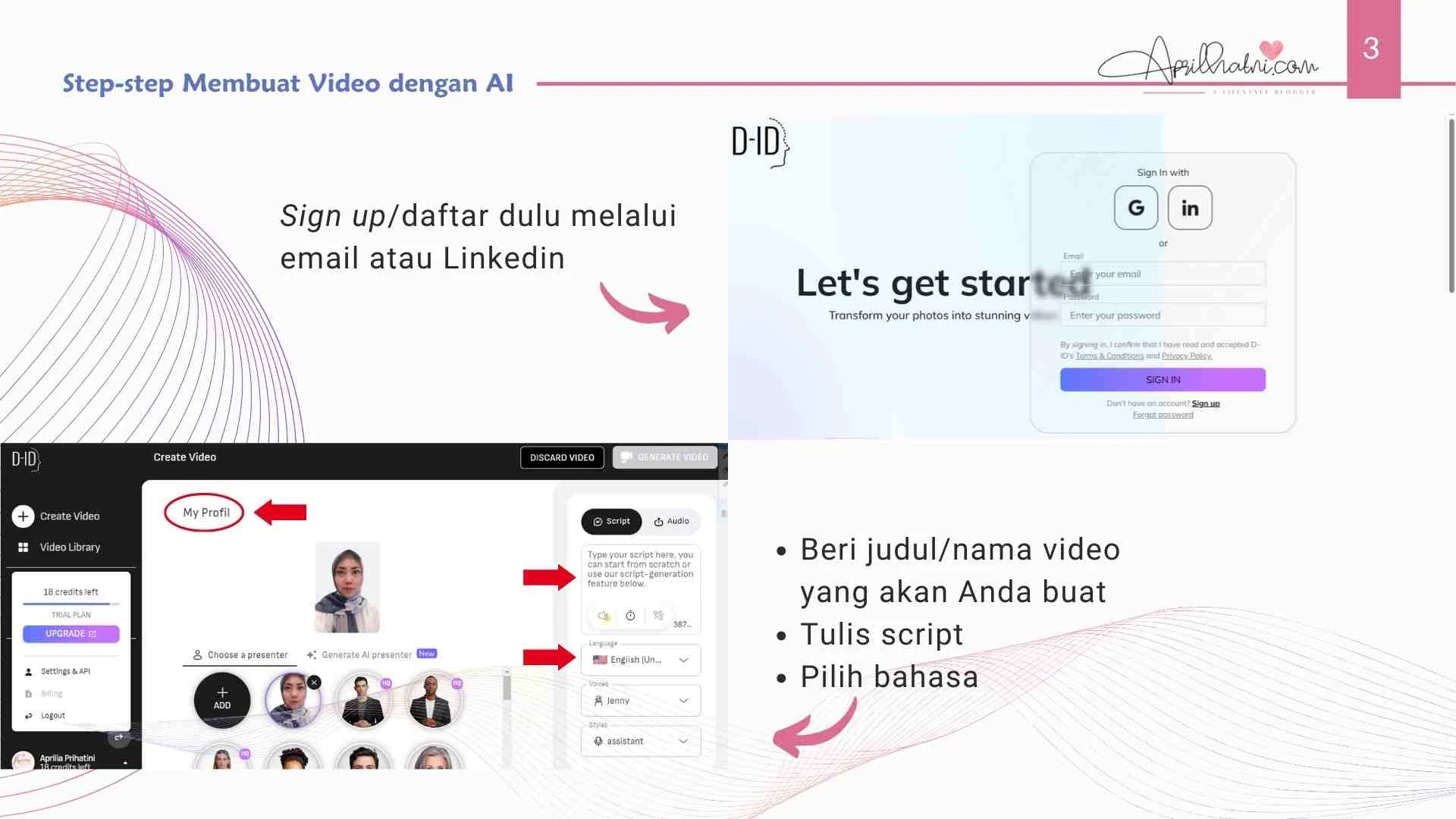 membuat video animasi ai