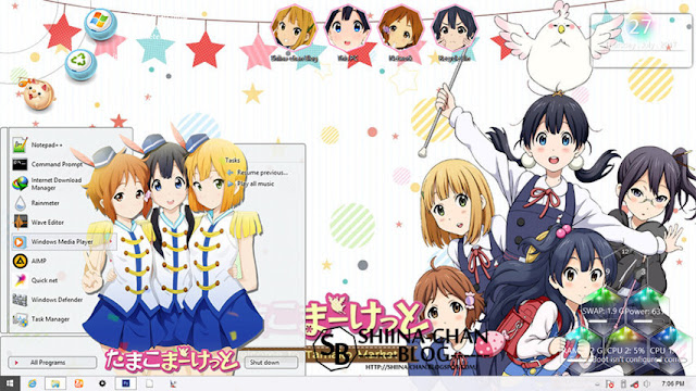 Windows 8/8.1 Theme Tamako Market by Enji Riz