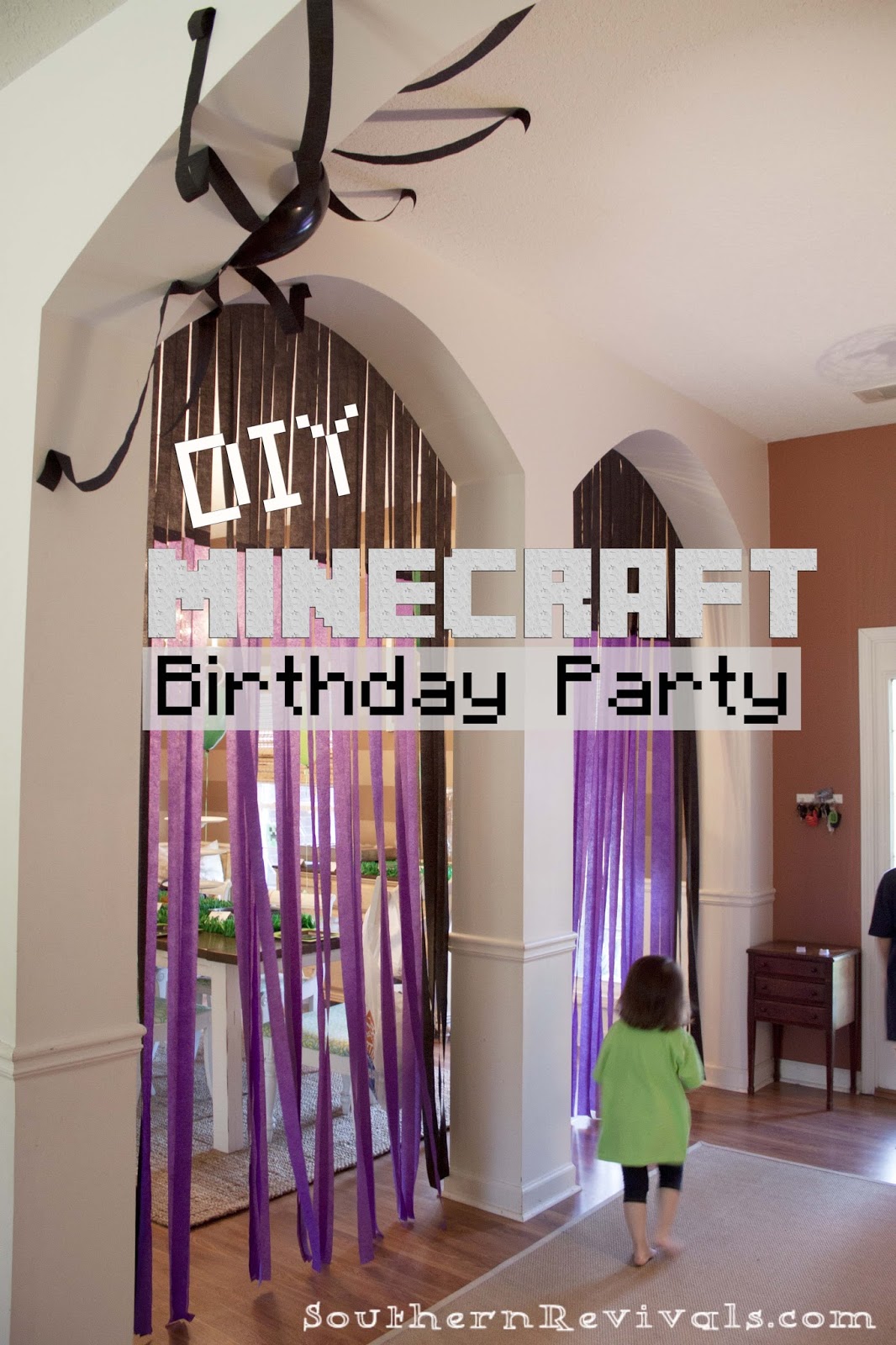  DIY  Minecraft  Birthday  Party  craft ideas  party  favors  