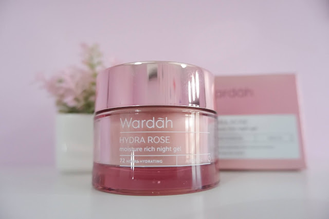 review Wardah Hydra Rose Moisture Rich Night cream