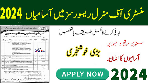 Ministry Of Mineral Resources Vacancies 2024