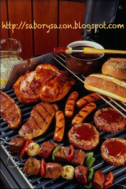 http://saborysazon.blogspot.com - Cómo hacer una parrillada de carne