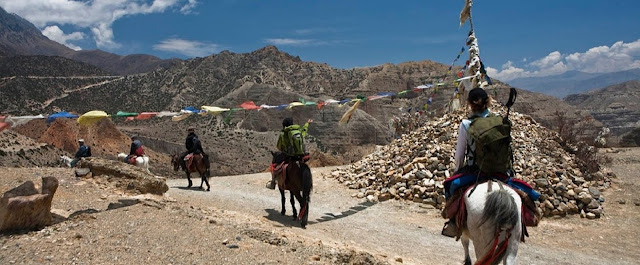 Trekking in Mustang Region